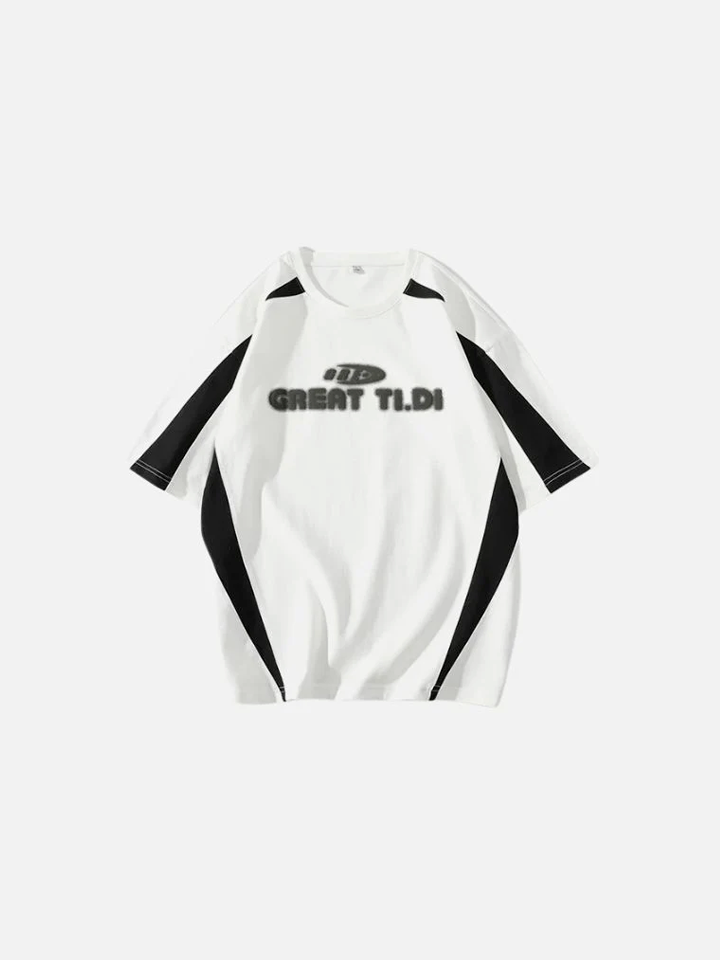 Camiseta Oversized Algodão 'Great'