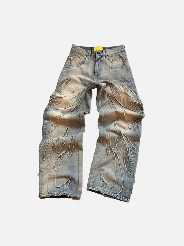 Calça Baggy Jeans 'Details'