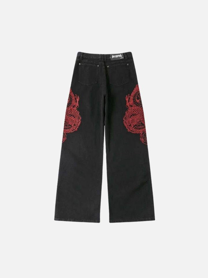 Calça Masculina Jeans Baggy Dragon Asteric