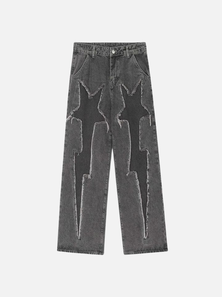 Calça Masculina Jeans Reta 'Fiver Stars'