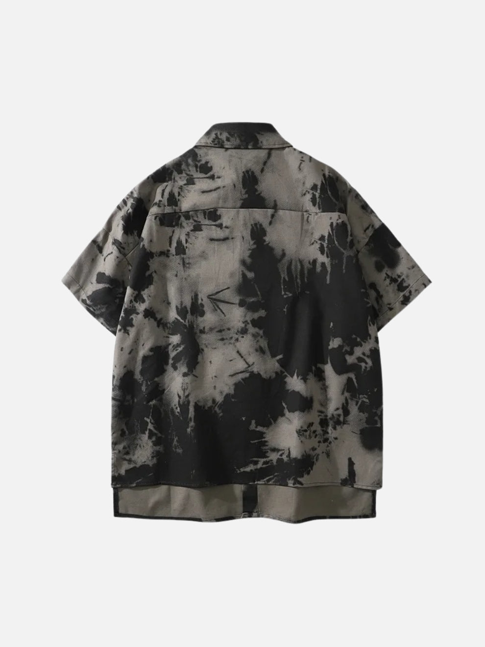 Camisa Masculina Manga Curta Oversized Preto Wild